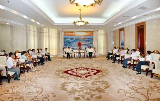 海螺集团董事长高登榜会见安徽省审计厅厅长戴