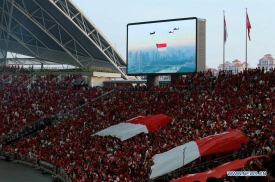 SINGAPORE-NATIONAL DAY PARADE-ANNIVERSARY OF INDEPENDENCE