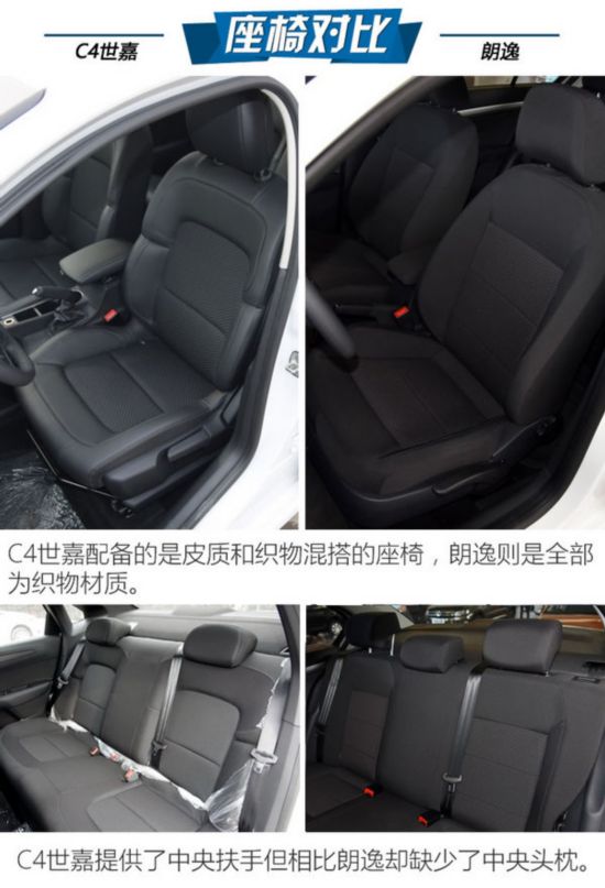 最脸熟的家用轿车 C4世嘉对比大众朗逸-图1