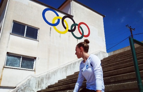 希腊抖胸妹25米射击夺冠 看里约奥运场上的