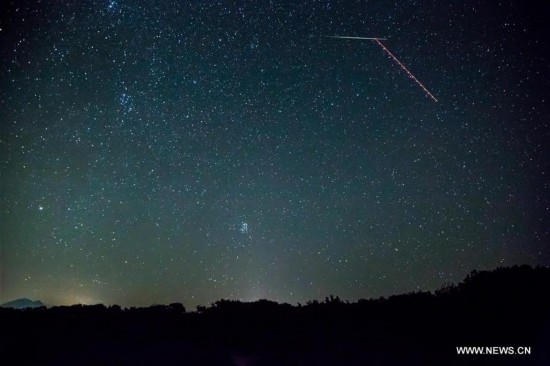 GREECE-NAXOS-METEOR SHOWER-PERSEID