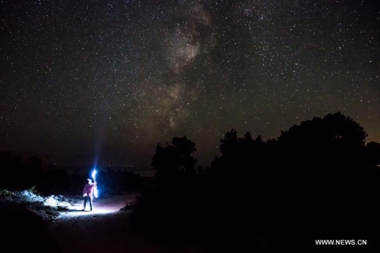 GREECE-NAXOS-METEOR SHOWER-PERSEID