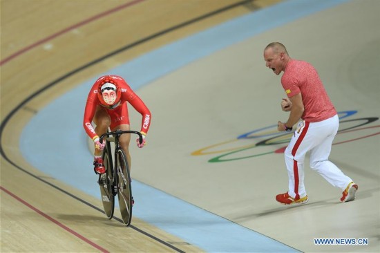 (SP)BRAZIL-RIO DE JANEIRO-OLYMPICS-CYCLING TRACK