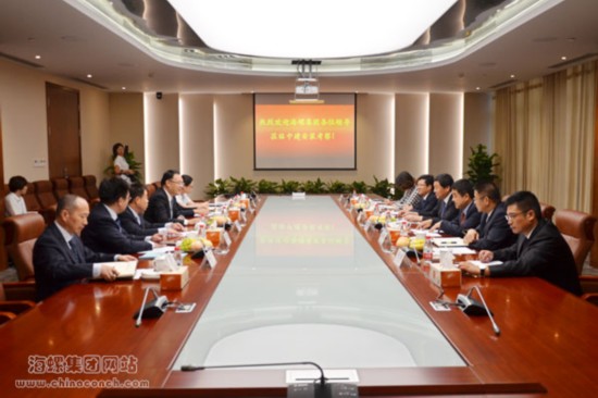 海螺水泥与中建安装公司签署战略合作协议