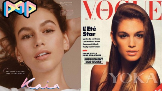 Kaia Gerber�BCindy Crawford