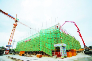 涟水空港产业园电子商务产业园计划12月竣工