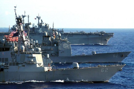 美国海军战舰也玩套牌?