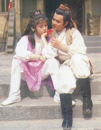 83版《射雕英雄传》经典剧照,翁美玲之后再无黄蓉