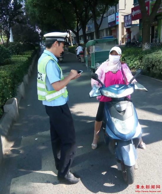 南京溧水8月份已查处违法非机动车1473辆