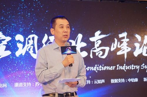 中國家用電器協會副理事長徐東生致辭