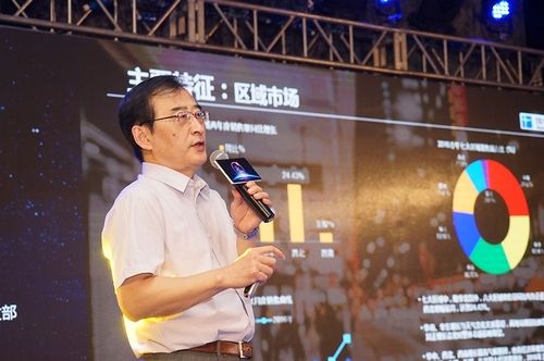 國家信息中心信息資源部副主任蔡瑩發表講話