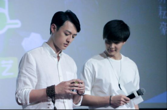 爱奇艺《老九门》见面会送福利 胡耘豪张铭恩