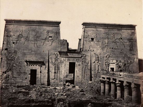 法摄影师170年前所拍照片留住古埃及风景
