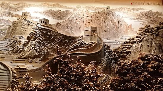 浙江东阳"东作"魅力红木家具家具摆放g20峰房子木雕绽放图片