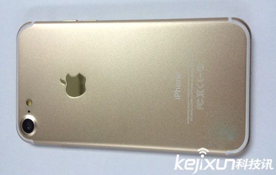 苹果7土豪金色高清谍照来袭 专业解析iPhone7