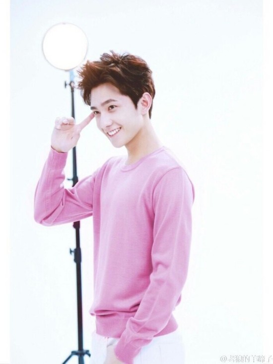 吴亦凡鹿晗陈伟霆 这些男神穿粉色比女生还出