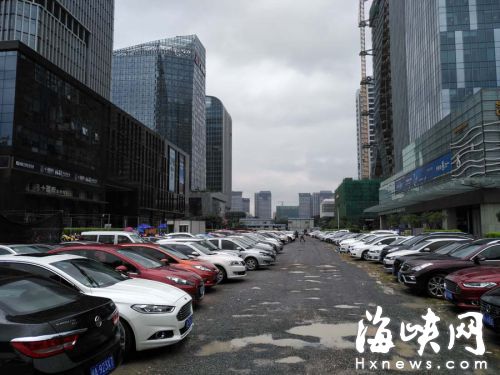 福州海峡金融街CBD景观步行街动建 力争春节