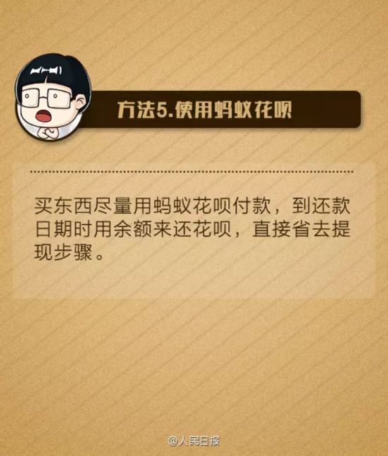 支付宝提现:每1000元将收1元服务费(附8招省钱