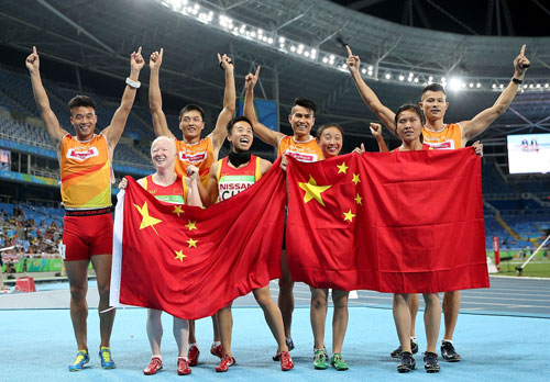 与队友合作打破世界纪录 萍乡姑娘里约残奥会