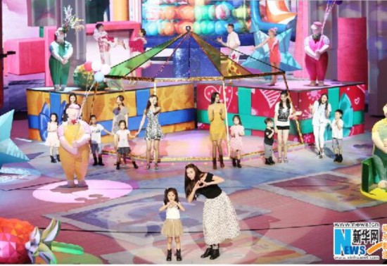 我的新衣林志玲扮少女教儿歌 娃娃音教唱苏到