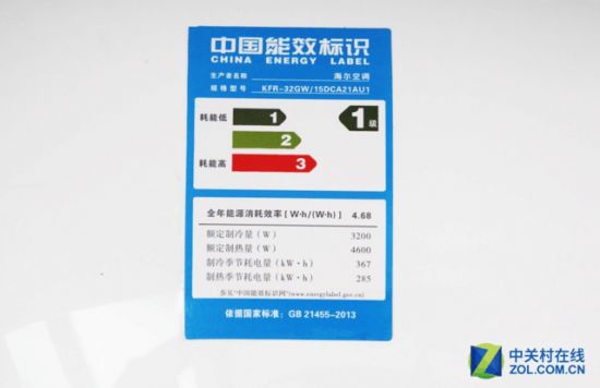 變頻空調(diào)新能效標(biāo)準(zhǔn)分為3個(gè)等級(jí)