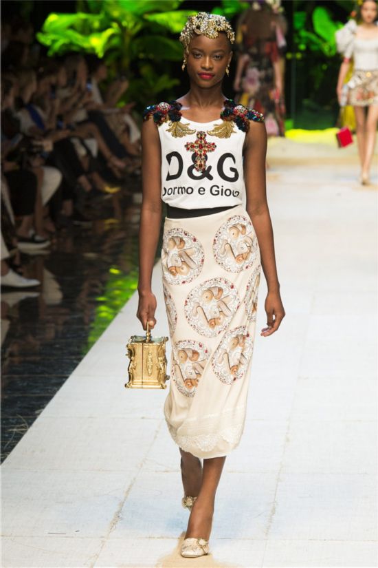 米兰时装周 Dolce & Gabbana 2017春夏系列