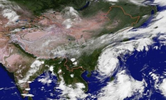 台风鲇鱼在泉州惠安沿海登陆 最大风力达12