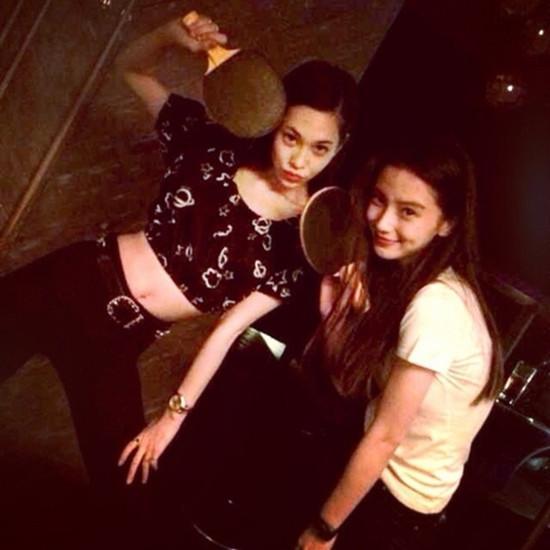 好友水原希子证Angelababy怀孕:有恭喜她 这年