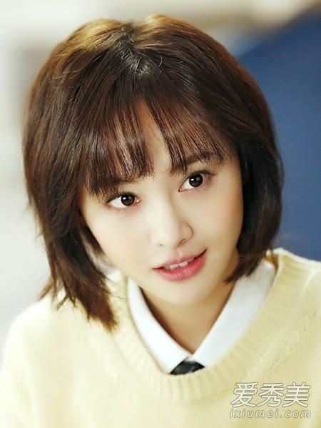 《微微一笑》火到韩国!郑爽的发型才是校花教