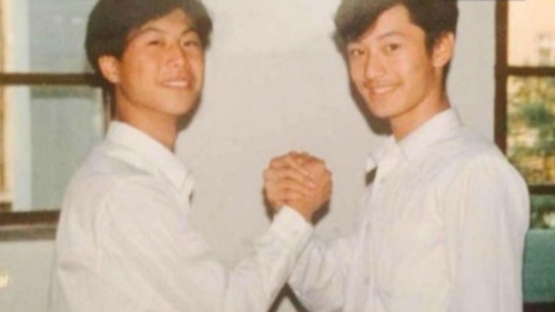 黄晓明高中照片曝光