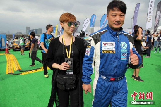 香港艺人 2016电动房车挑战赛 郭富城等亮相