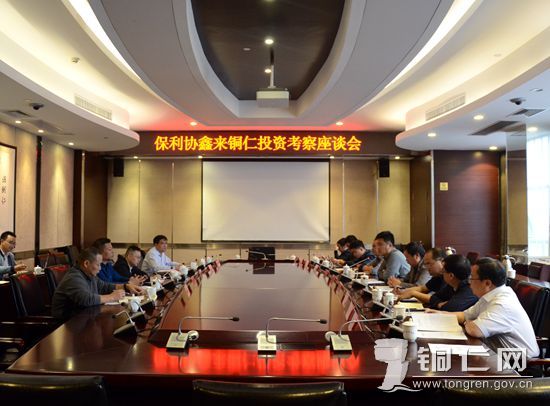 保利协鑫来铜仁投资考察座谈会召开