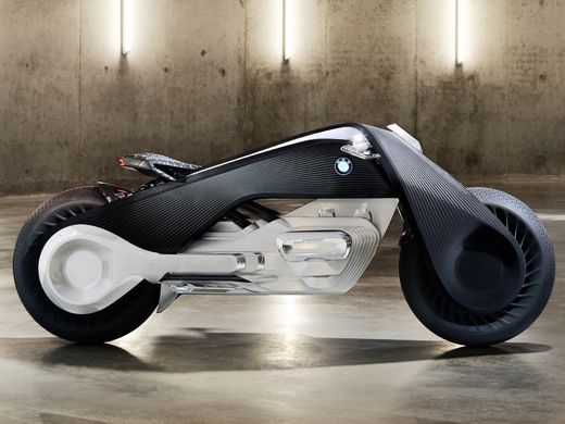 宝马发布自平衡概念摩托车 未来百年展望