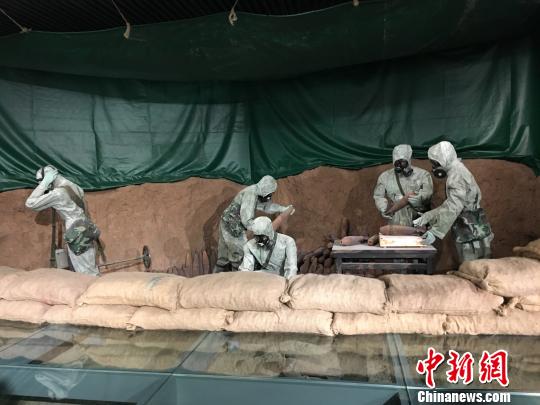70多件日本遺棄在華化學武器証物南京展陳