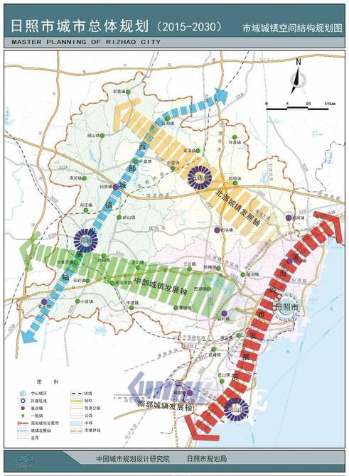 日照未来城市总体规划:建双城双区多组团城市