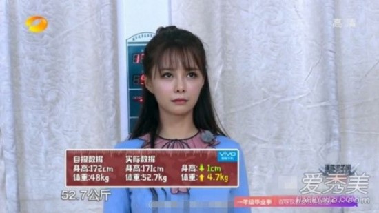 楊冪竟然是最誠實的！《真男》女星真實身高體重曝光 女明星真實身材