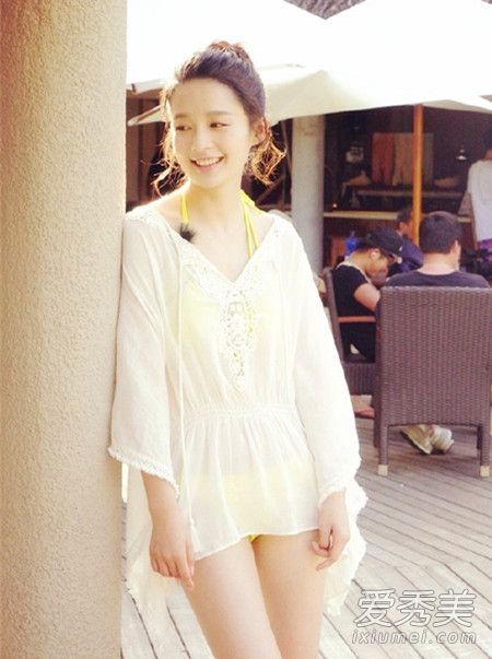 李沁杨洋约饭复合疑似?古典症状李沁小孩图片发型美女有流行性感冒哪些的图片