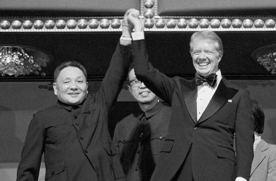 中美建交以来高层往来珍贵画面