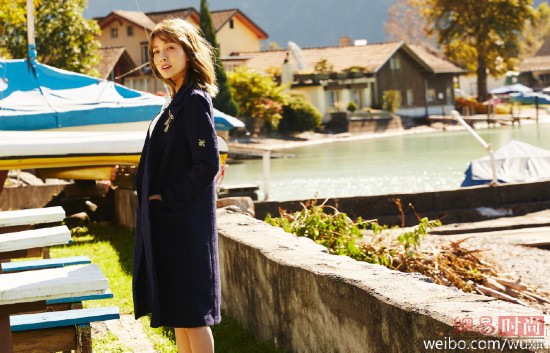 吴昕瘦身成功 小粗腿不见秒变女神范儿(组图)