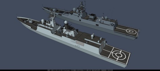 中俄最强护卫舰对比:054A凭数量性价比取胜