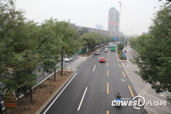 华清西路道路改造工程全面完工 今早放行交通