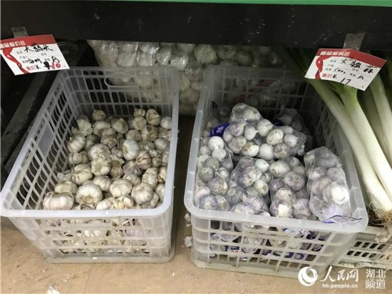 武汉独蒜零售价蹿至17元一斤直逼肉价