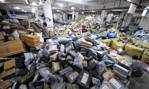 安徽电商大量招人备货 双11单日快件或超千