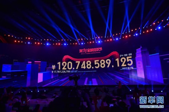 2016天貓“雙十一”交易額超1207億元（組圖）