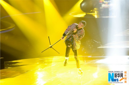 《梦想的声音》本周逆势上扬 田馥甄浓妆惊艳