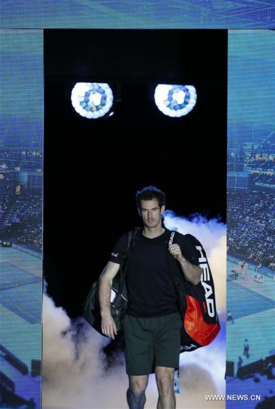 (SP)BRITAIN-LONDON-TENNIS-ATP FINAL-MURRAY VS WAWRINKA
