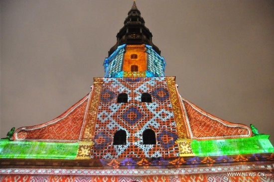 LATVIA-RIGA-LIGHT FESTIVAL 