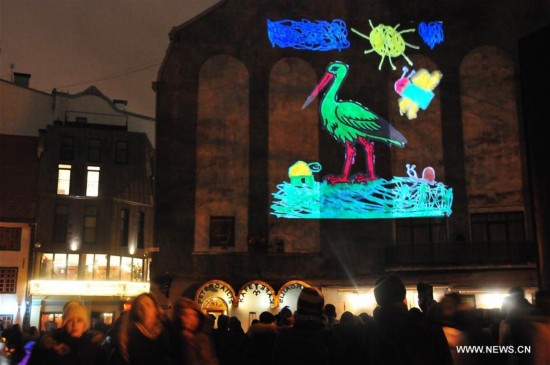 LATVIA-RIGA-LIGHT FESTIVAL 