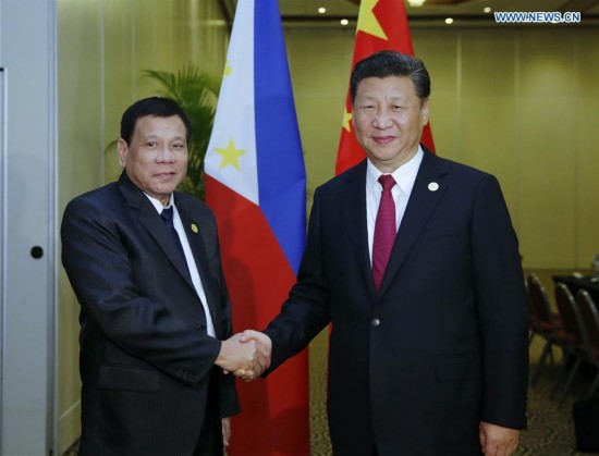 PERU-CHINA-XI JINPING-DUTERTE-MEETING 