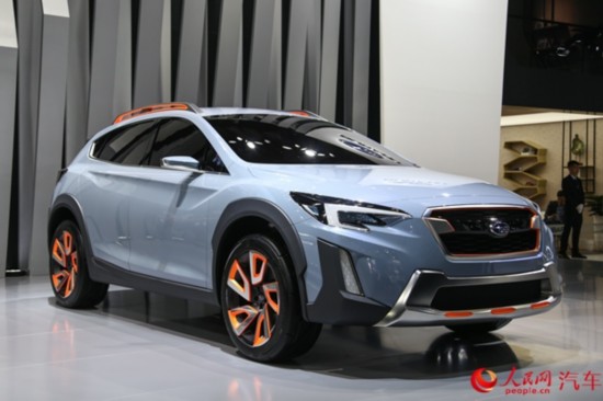 斯巴鲁XV CONCEPT概念车国内首秀